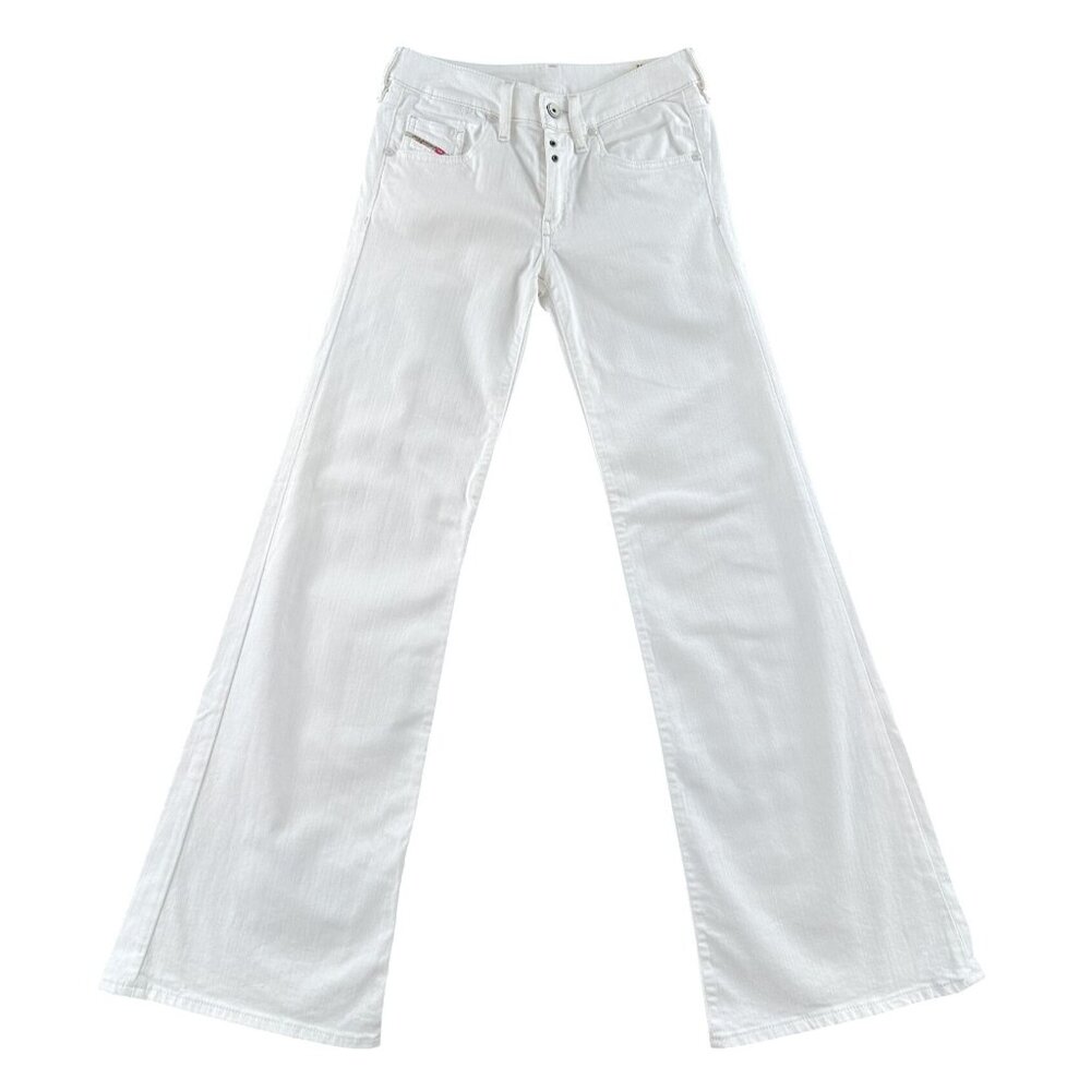 Diesel YBO 8UC Wide Leg Flare Stretch Jeans 26/32